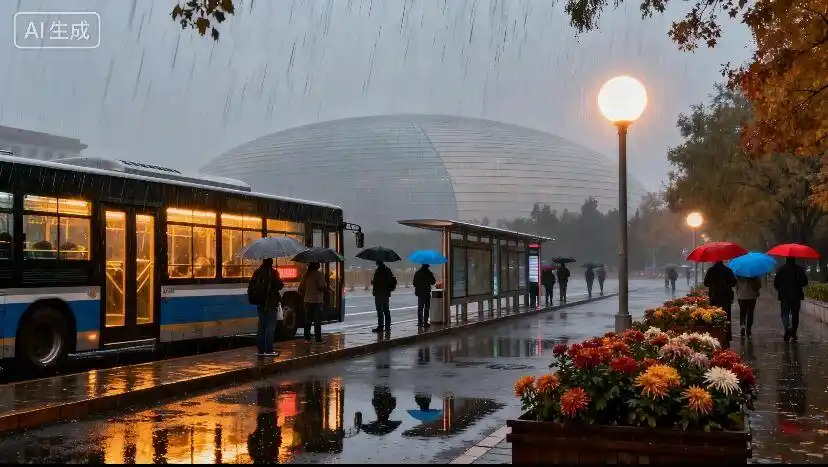 北京暴雨预警_北京持续降雨降温_大兴天气预报